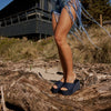 ROAM DARK DENIM SCOOP MID STRATA WEDGE