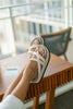 ROAM ASYMMETRICAL STACK PLATFORM CREAM VEGAN LEATHER