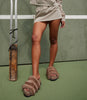 ROAM PEAK CLOUD STACK PLATFORM NUDE FAUX FUR