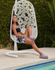 ROAM FUZZY STACK PLATFORM LAVENDER FAUX SHEARLING