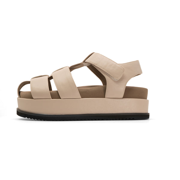 ROAM 90'S STACK PLATFORM CEMENT VEGAN LEATHER