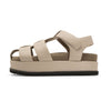 ROAM 90'S STACK PLATFORM CEMENT VEGAN LEATHER