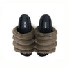 ROAM BUNNY STACK PLATFORM KHAKI FAUX FUR