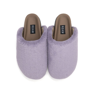 ROAM CLOUD CLOG LAVENDER FAUX FUR