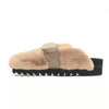 ROAM CLOUD LOAFER MULE BEIGE FAUX FUR