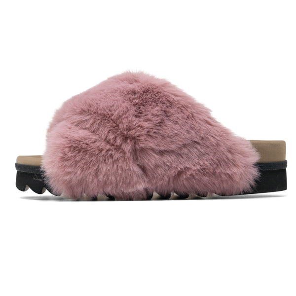 ROAM CLOUD SLIPPERS ROSE FAUX FUR