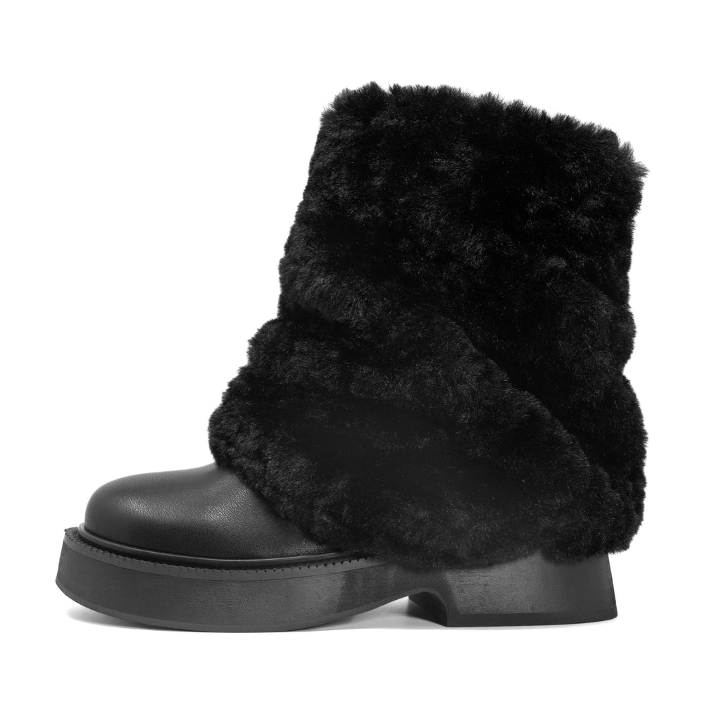 CLOUD MOTO BOOT BLACK – R0AM display picture 1