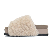 ROAM CLOUD STACK NATURAL FAUX SHEARLING