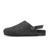 ROAM CONVERT CLOG BLACK RAFFIA