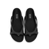 ROAM DEMI THONG BLACK VEGAN LEATHER