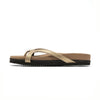 ROAM DEMI THONG GOLD VEGAN LEATHER