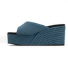 ROAM DENIM SCOOP MID STRATA WEDGE