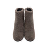 ROAM FUZZY BOOTIE TAUPE FAUX SHEARLING