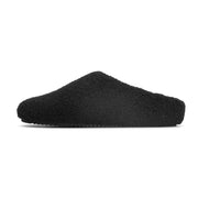 ROAM FUZZY COZY CLOG BLACK FAUX SHEARLING