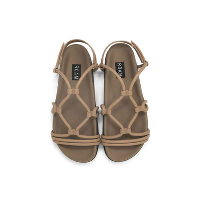 ROAM LINKY SANDALS BISCUIT VEGAN LEATHER