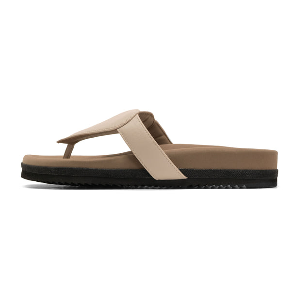 ROAM LOVE SANDAL CEMENT VEGAN LEATHER