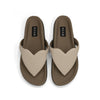 ROAM LOVE SANDAL CEMENT VEGAN LEATHER