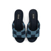 ROAM SCOOP PATCH DENIM MID STRATA WEDGE