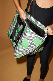 ROAM EARTH CHECKERED SHOPPER