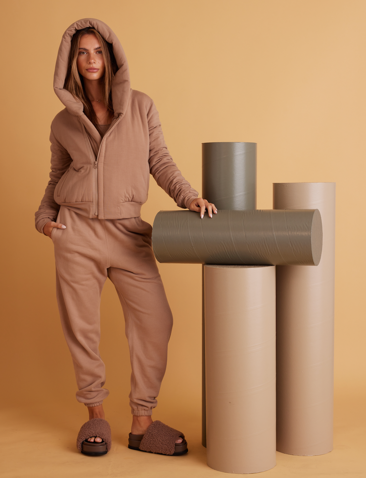 ROAM Cloud Sweats Taupe Fleece