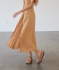 ROAM ASYMMETRICAL STACK PLATFORM NUDE VEGAN LEATHER