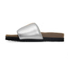 ROAM STRIPE SLIDER SILVER & GOLD VEGAN LEATHER