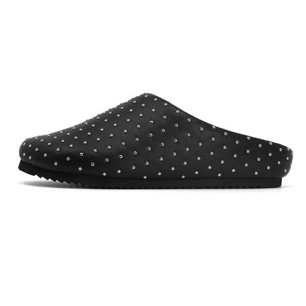 ROAM STUDDY CLOG BLACK VEGAN LEATHER