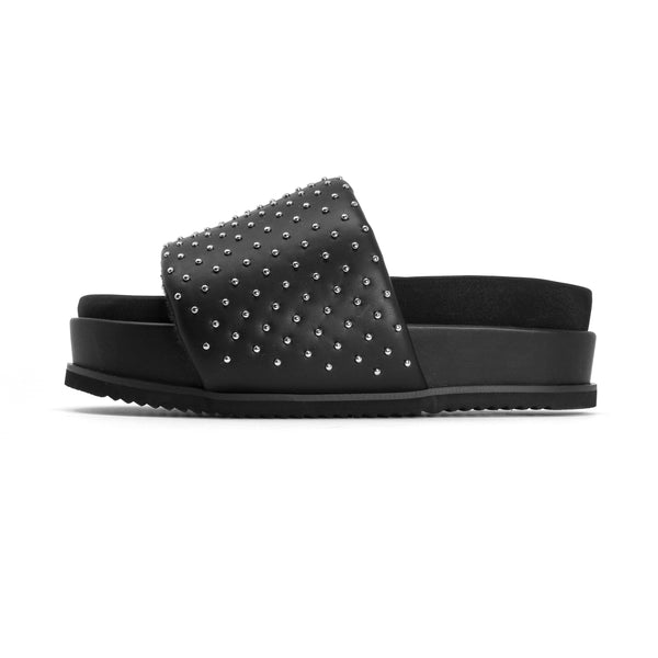 ROAM STUDDY STACK BLACK VEGAN LEATHER - PRESALE // THIS STYLE WILL SHIP WEEK OF DECEMBER 8th