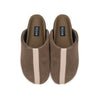 ROAM TERRY STRIPE CLOG TAUPE TERRY FLEECE