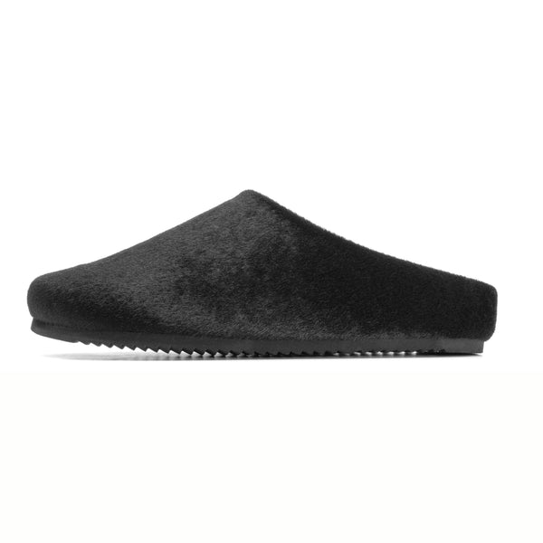 ROAM PONY CLOG BLACK FAUX CALF HAIR