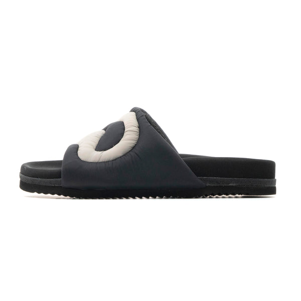 ROAM RIP SLIDERS BLACK & GREY RIPSTOP NYLON