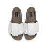 ROAM PUFFED KNOTTY SANDAL WHITE VEGAN LEATHER