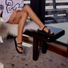 ROAM WHIRL SANDAL BLACK NEOPRENE