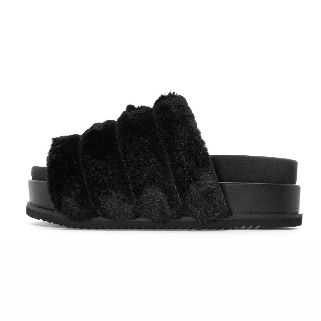 ROAM BUNNY STACK BLACK FAUX FUR R0AM