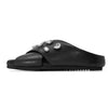 ROAM CROSS CRYSTAL SANDALS BLACK VEGAN LEATHER