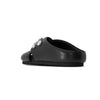 ROAM CROSS CRYSTAL SANDALS BLACK VEGAN LEATHER