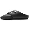 ROAM CROSS CRYSTAL SANDALS BLACK VEGAN LEATHER