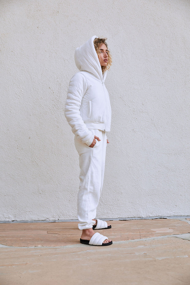 ROAM Cloud Sweats White Fleece