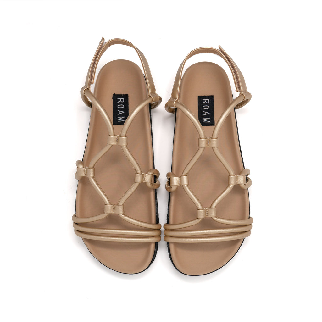Grounded Elegance: Exploring Balmain Flat Sandals