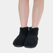 ROAM Mini Boosh Boots Black Faux Shearling