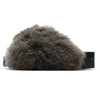 ROAM Mink Cloud Slippers Khaki Faux Fur