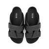 ROAM RIBBON SANDALS BLACK VEGAN LEATHER