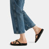 ROAM Tubey Sandals Black  Faux Leather
