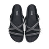 ROAM Tubey Sandals Black  Faux Leather