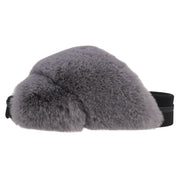 ROAM Cloud Slippers Lavender Grey Faux Fur